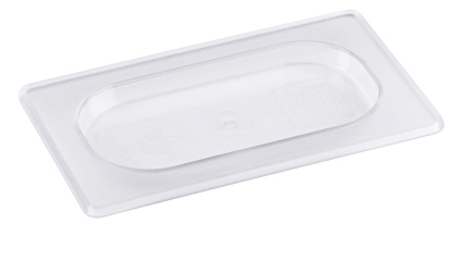 Deckel aus Polycarbonat GN 1/9  zu GN-Edelstahlbehältern