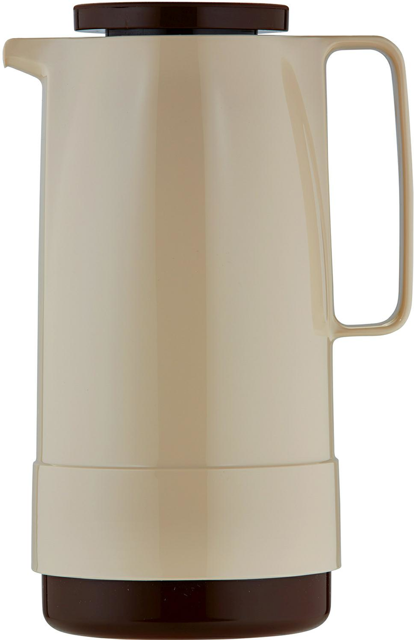 Isolierkanne 1,0 l beige-braun - Helios Standard -