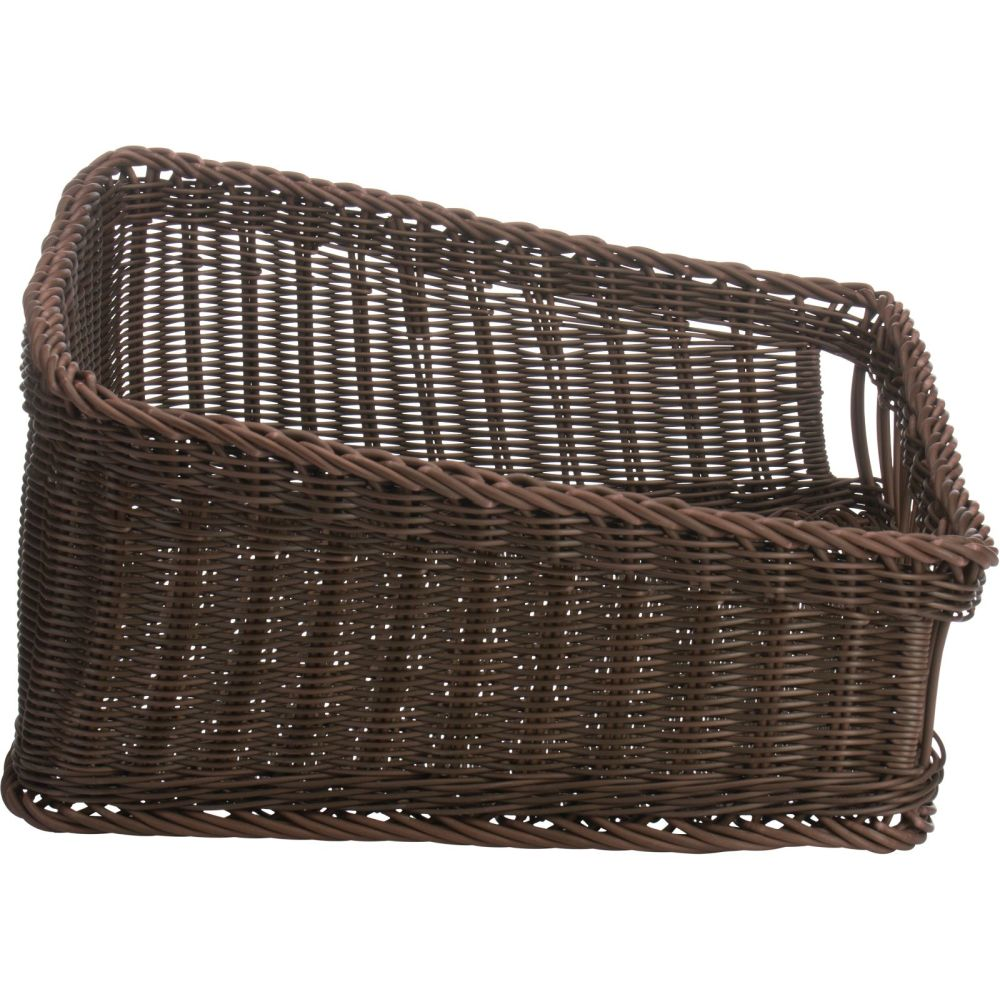 Westmark Präsentationskorb, 50 x 50 x 16/27 cm, braun