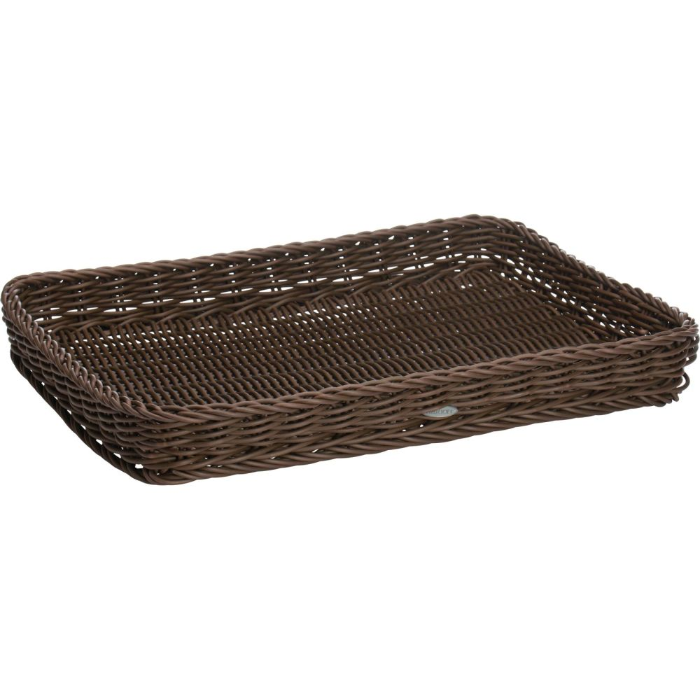 Westmark Tablett eckig, 40 x 30 x 5 cm, braun