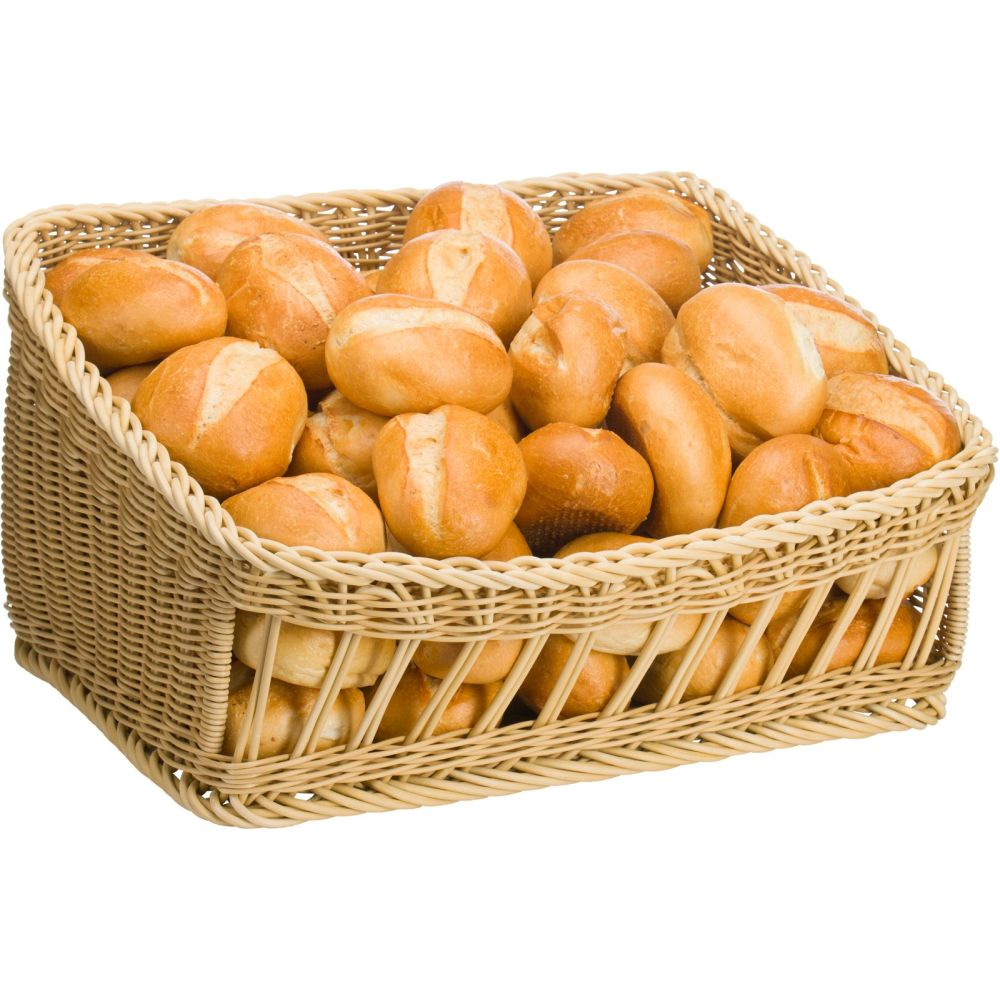 Westmark Präsentationskorb, 50 x 40 x 16/27 cm, hellbeige