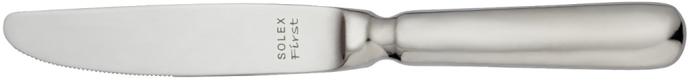 solex BAGUETTE Dessertmesser Vollheft Edelstahl