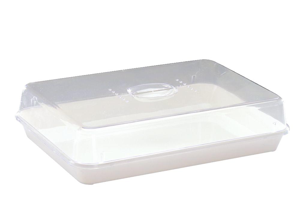 WACA Frischhaltebox mit Deckel weiss