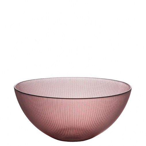 WMF Glas Schale L rose H10,5cm