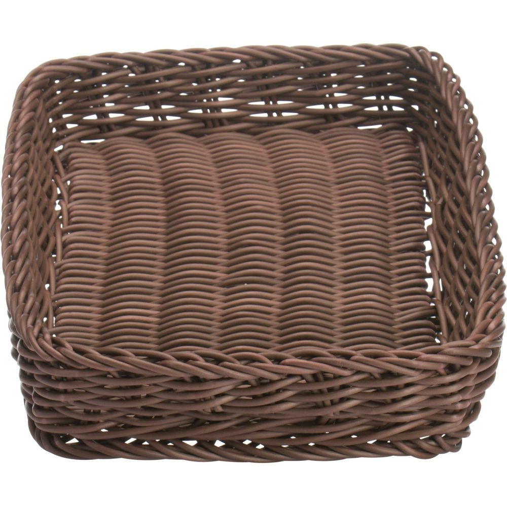 Westmark Tablett eckig, 30 x 20 x 5 cm, braun