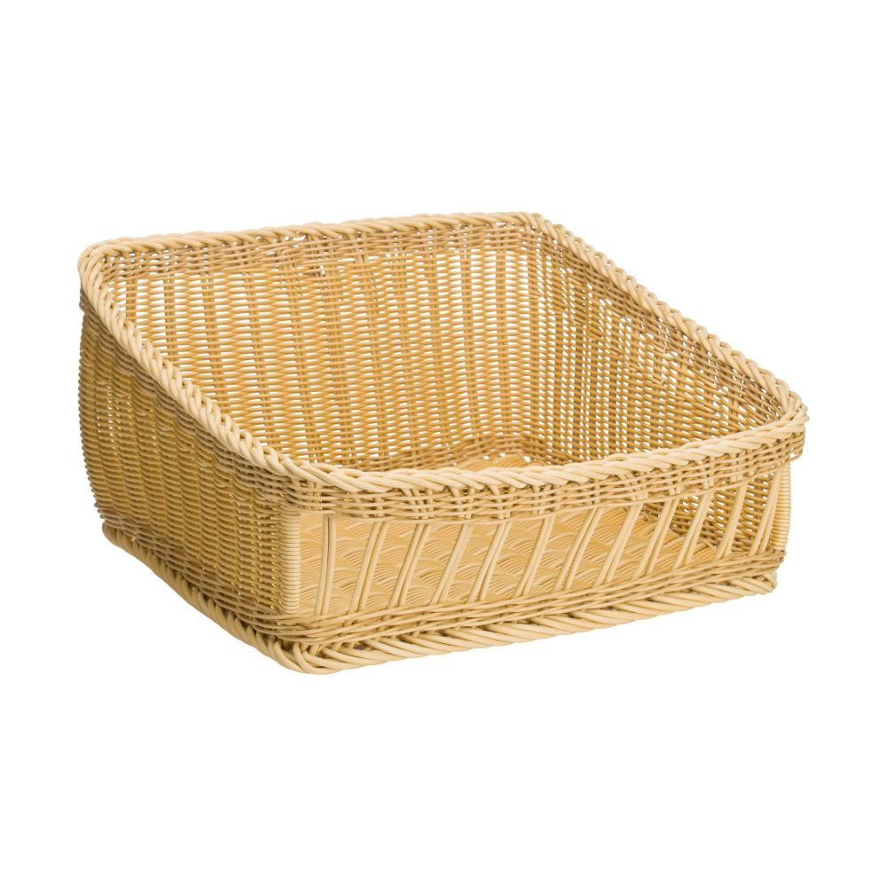 Westmark Präsentationskorb, ca. 50 x 50 x16/27 cm, hellbeige