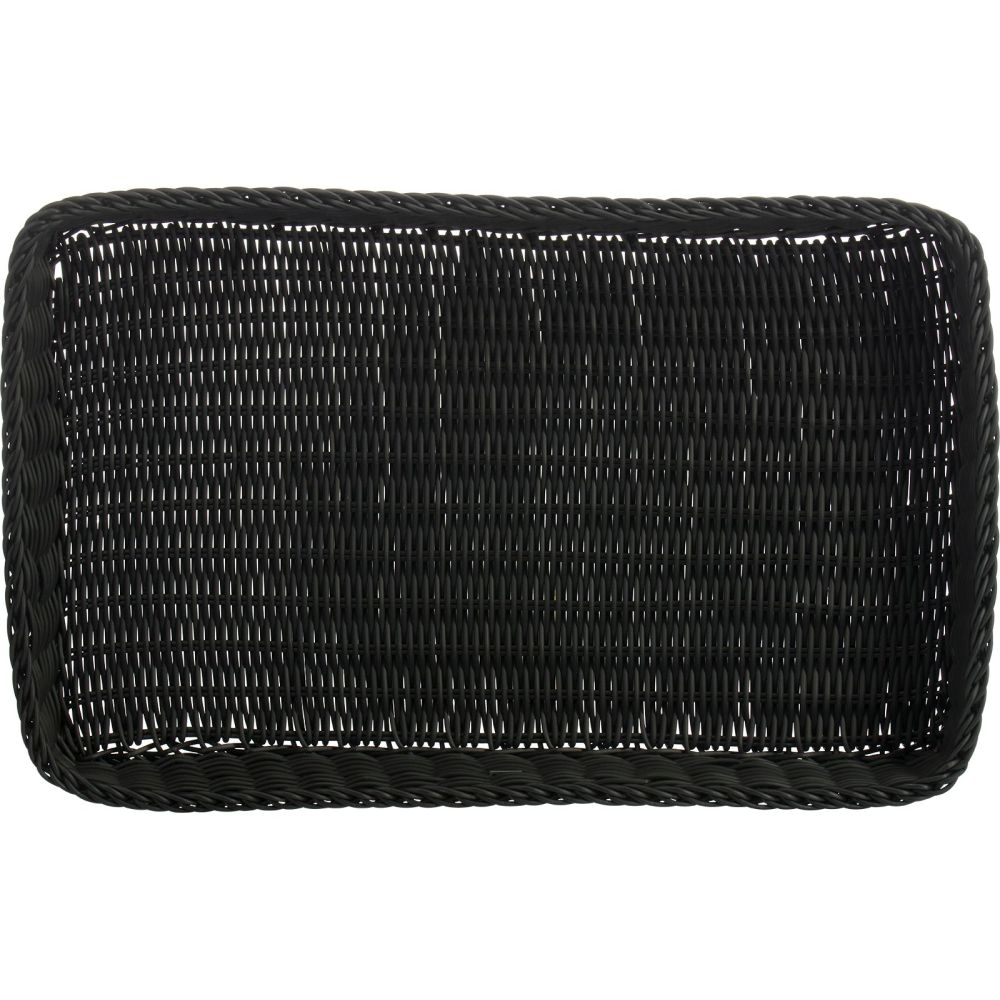 Westmark Gastronorm Korb GN 1/1 , 53 x 32,5 x 6,5 cm, schwarz