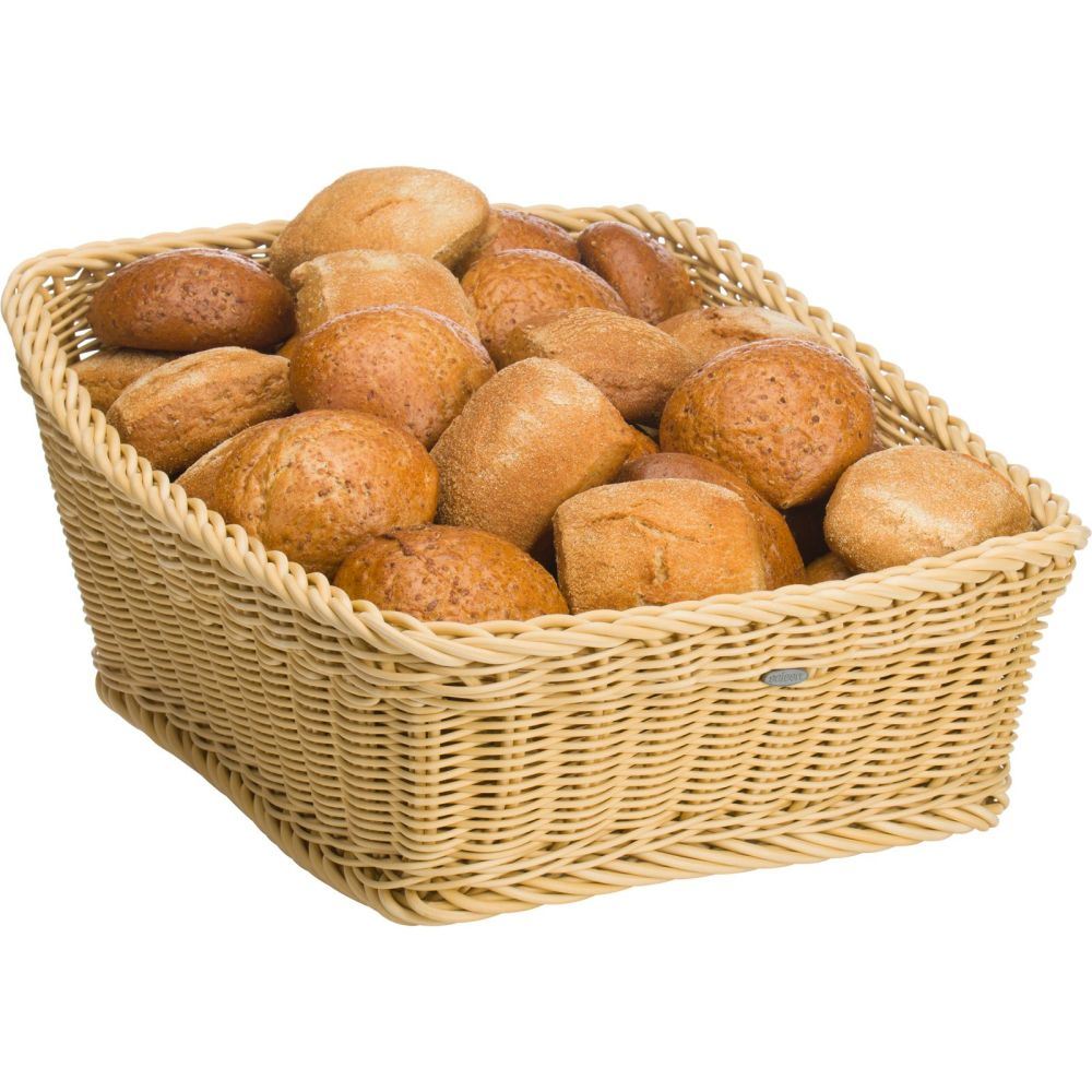 Westmark Präsentationskorb eckig, 42 x 50 x 14/24 cm, hellbeige