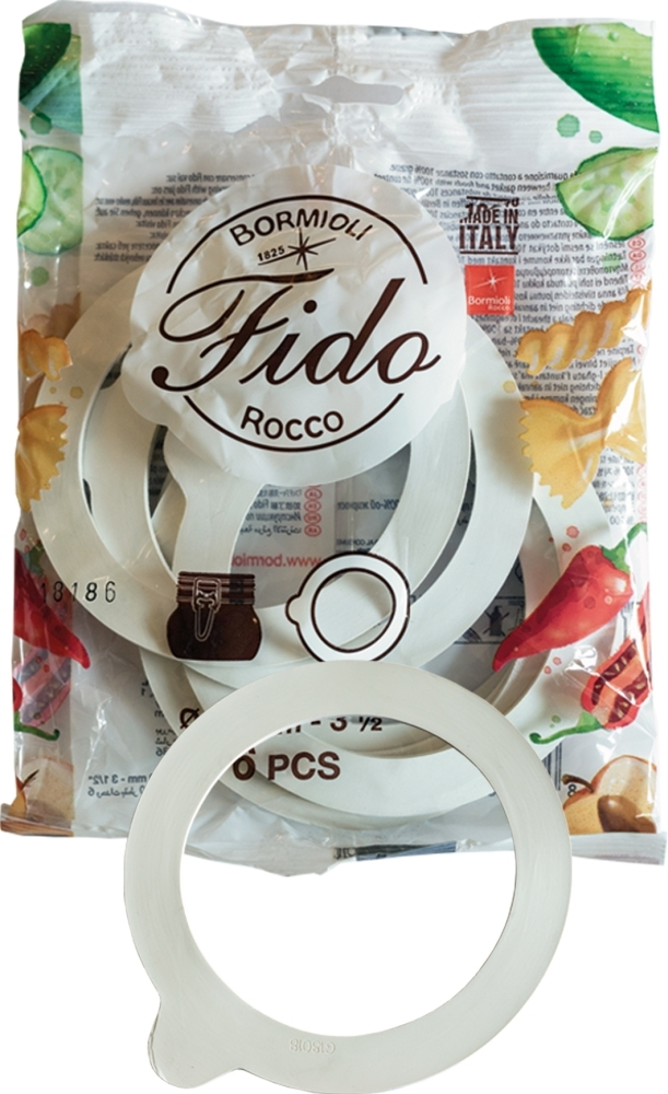 Fido Ersatzgummiringe Weiß 90mm (P6) *