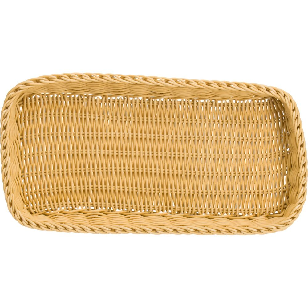 Westmark Tablett eckig, 40 x 20 x 5 cm, hellbeige