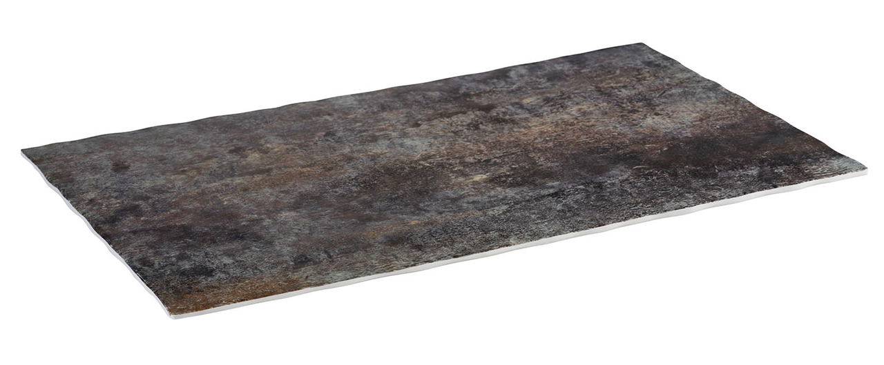 GN 1/1 Tablett -ROCKFACE- 53 x 32,5 cm, H: 1,5 cm , Grau