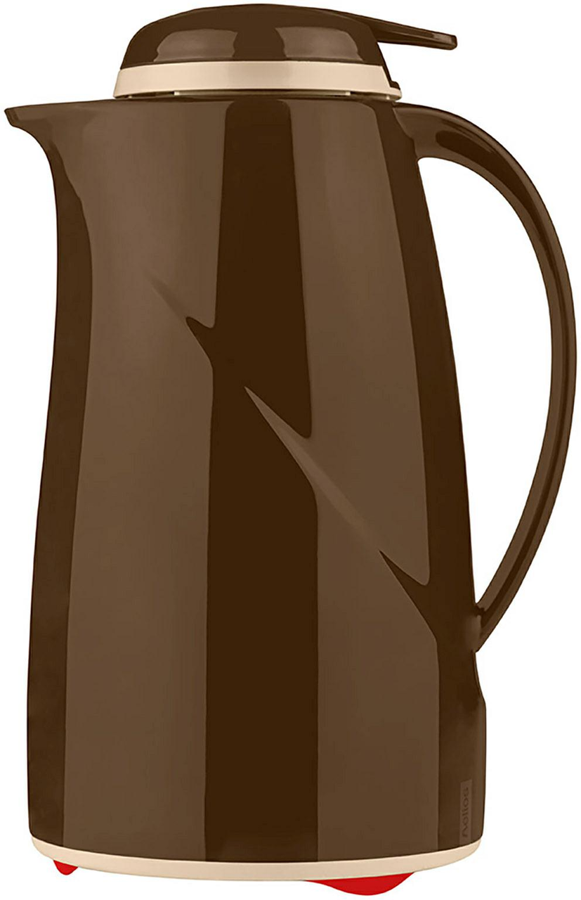 Isolierkanne Wave mit DT 1,0 l cappuccino - Helios Wave Push -