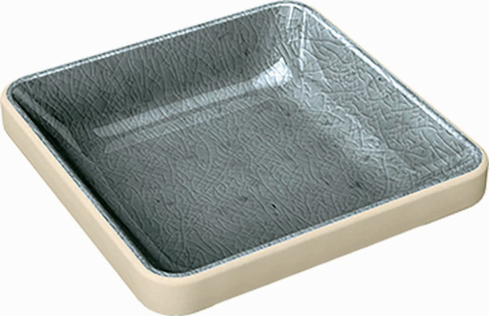 PLAYGROUND Schale flach quadratisch 9x9 cm 