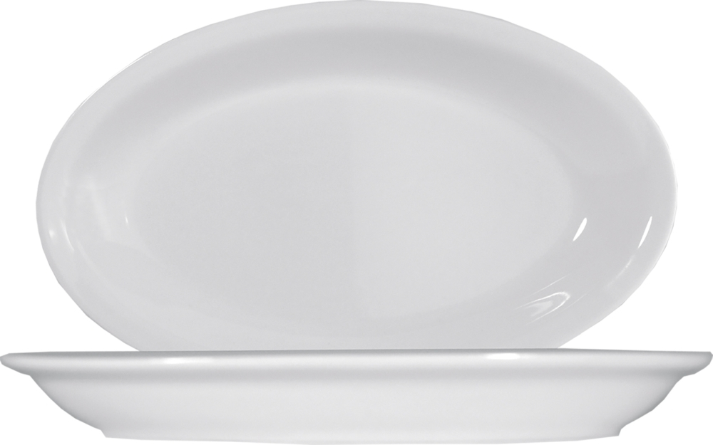 Roma White Platte oval 27cm *