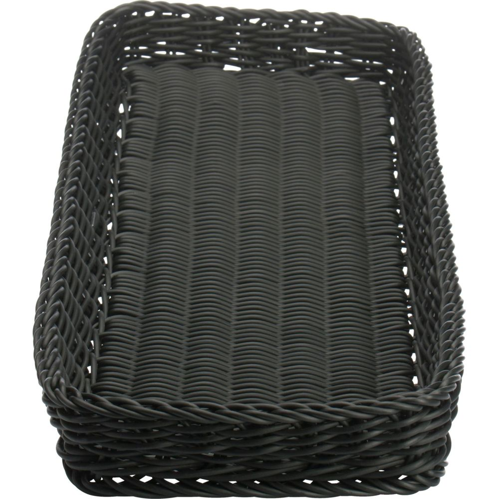 Westmark Tablett eckig, 60 x 20 x 5 cm, schwarz