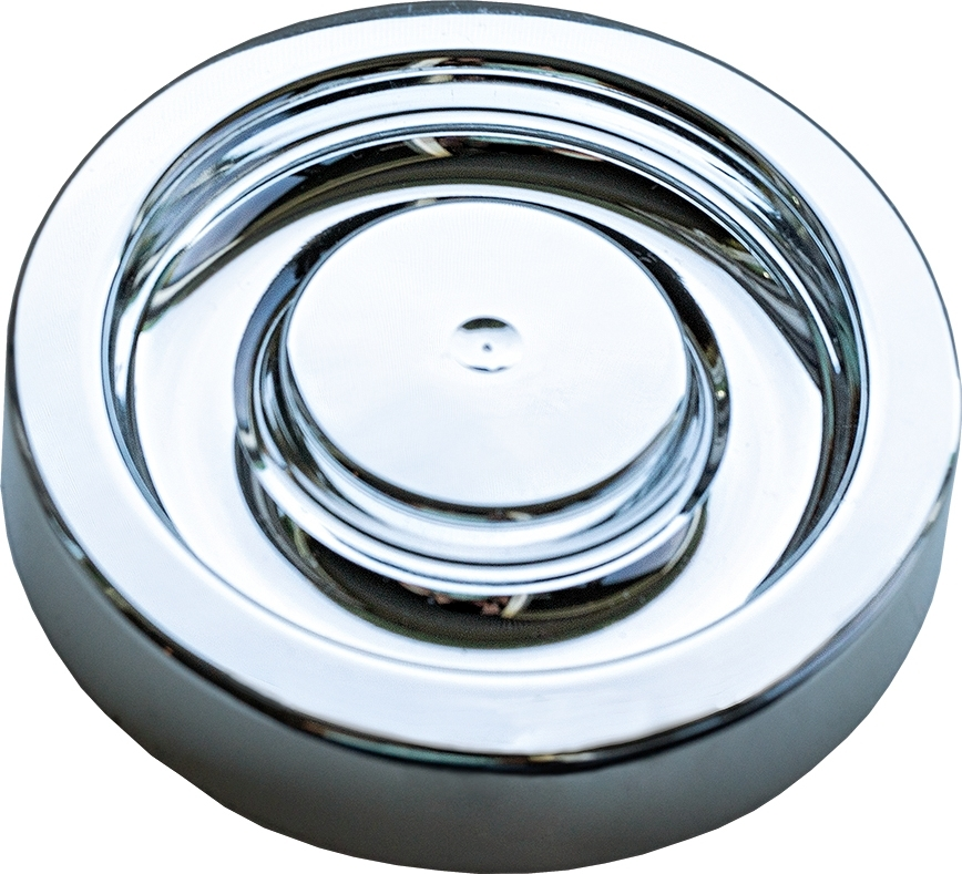 Kunststoffdeckel verchromt für Pandora Dose *