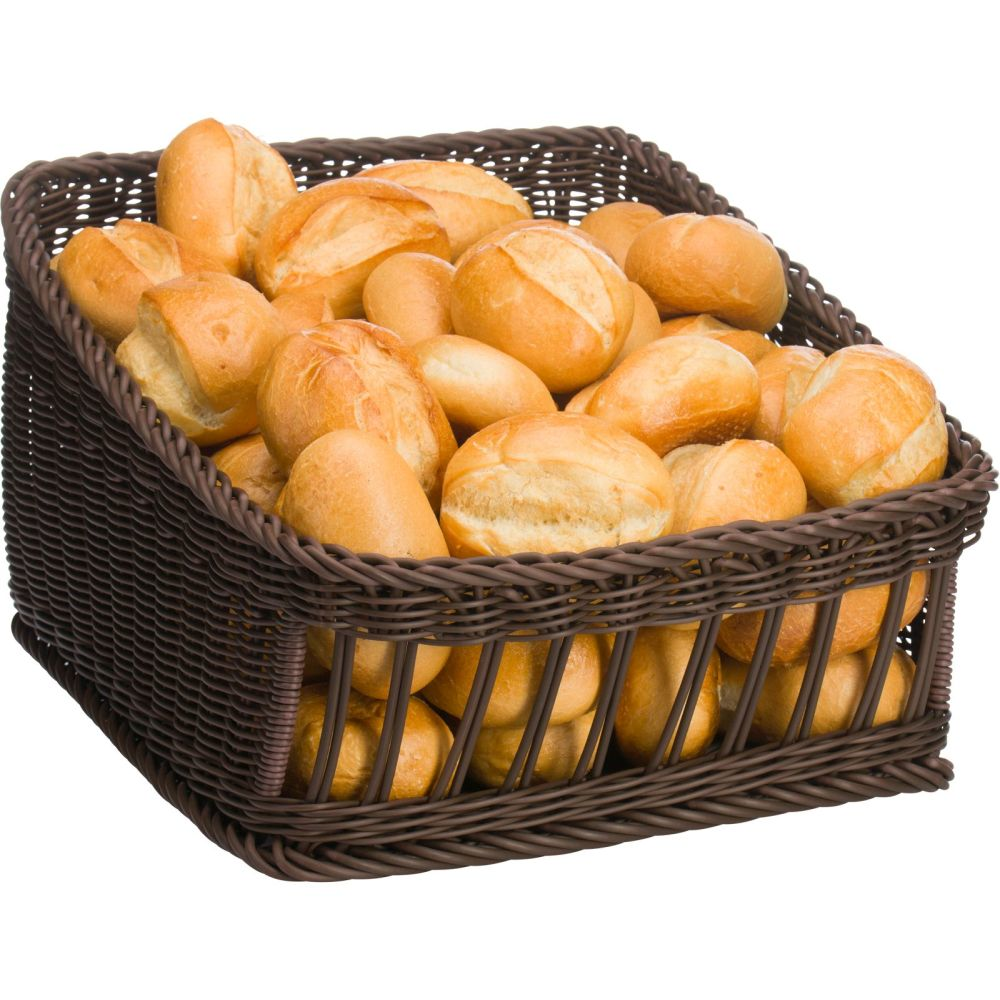 Westmark Präsentationskorb, 40 x 50 x 16/27 cm, braun