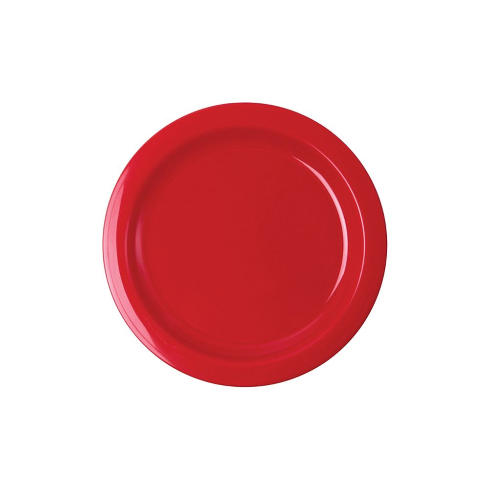 WACA Teller flach rot