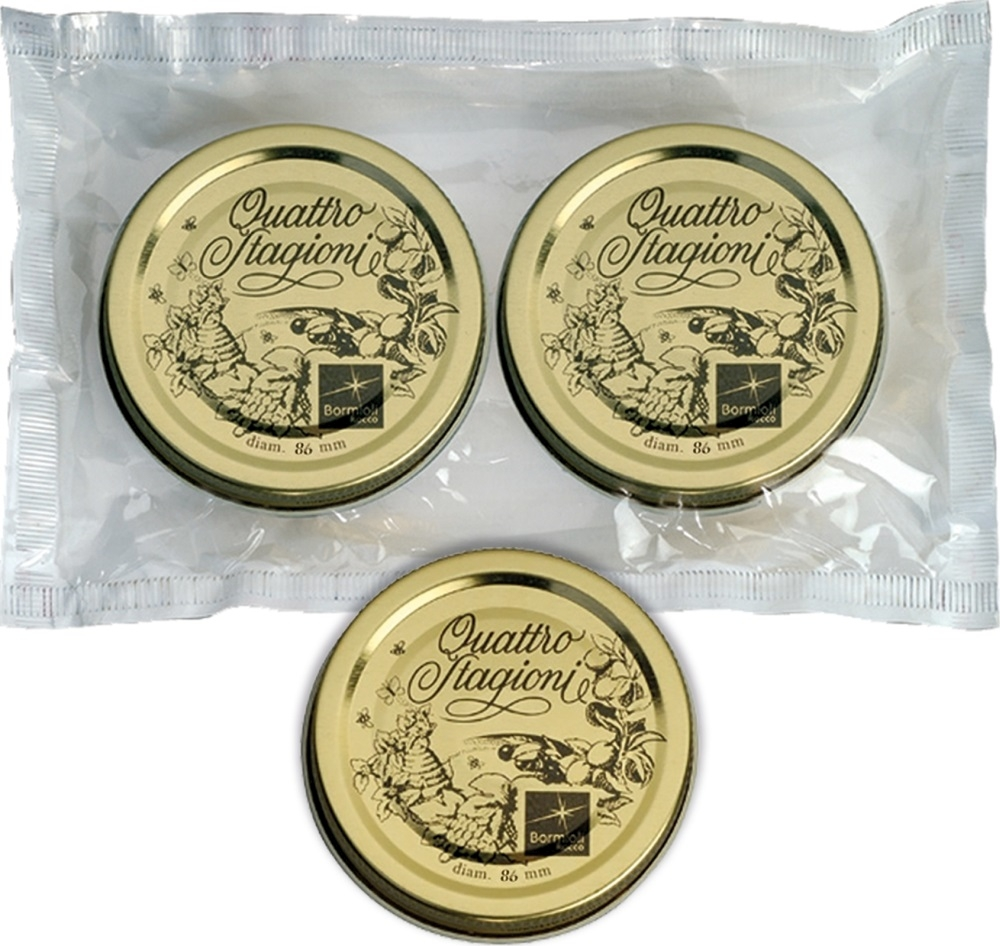 Quattro Stagioni Metallschraubdeckel 86mm *