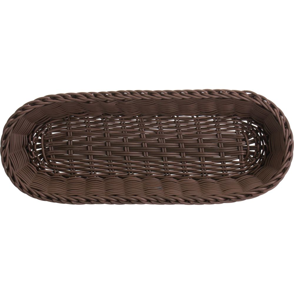 Westmark Baguettekorb oval, 40 x 16 x 8 cm, braun