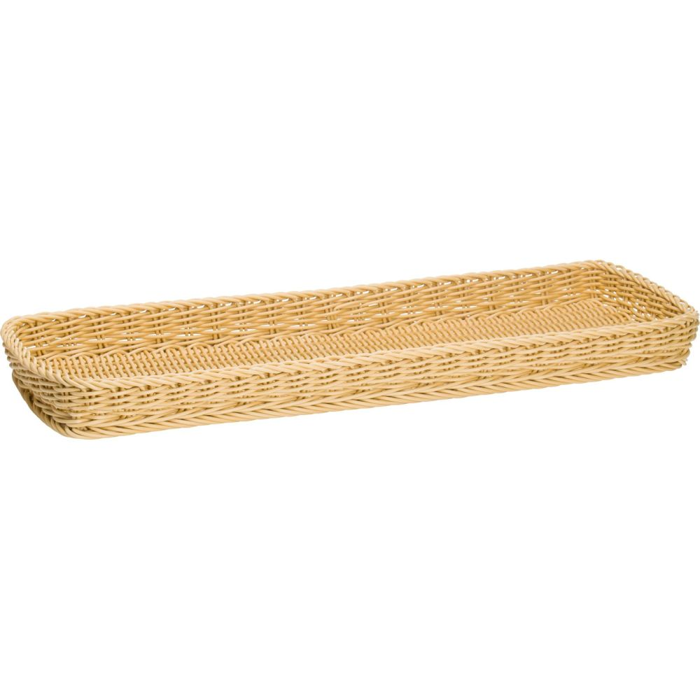 Westmark Tablett eckig, 60 x 20 x 5 cm, hellbeige