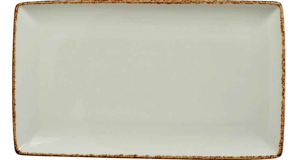 Steelite Platte three rechteckig 330 x 190 mm Brown Dapple